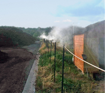 Fogging Composting Odor Destruction